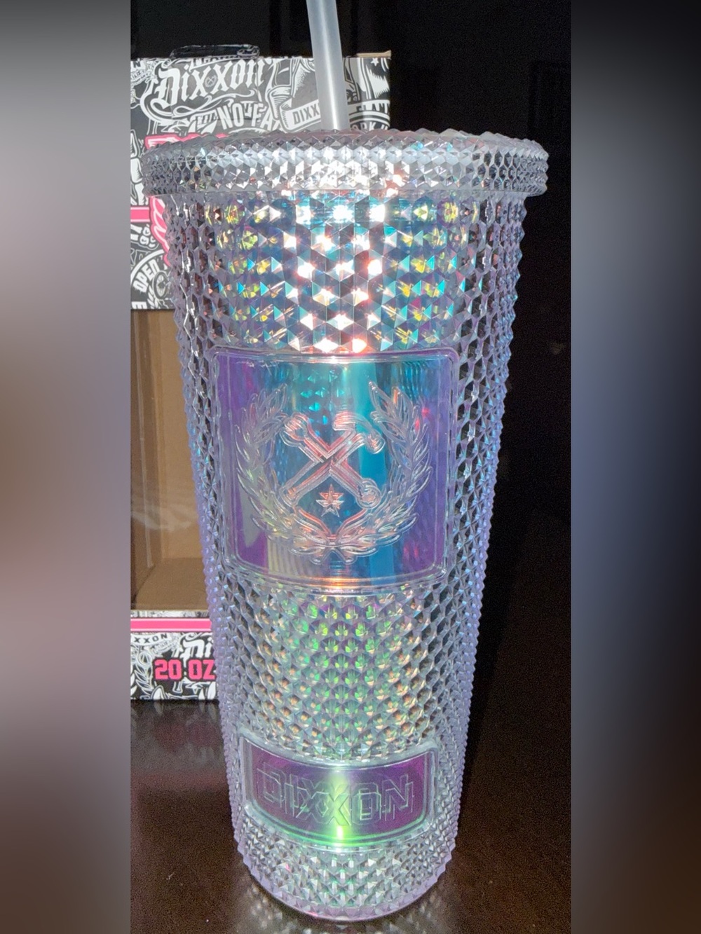 DIXXON Studded Iridescent Tumbler
